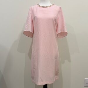 Karl Lagerfeld Soft Pink Mini Dress